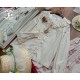 Miss Point Strawberry Pictorial Blouse Salopette JSK and One Piece(Reservation/2 Colours/Full Payment Without Shipping)